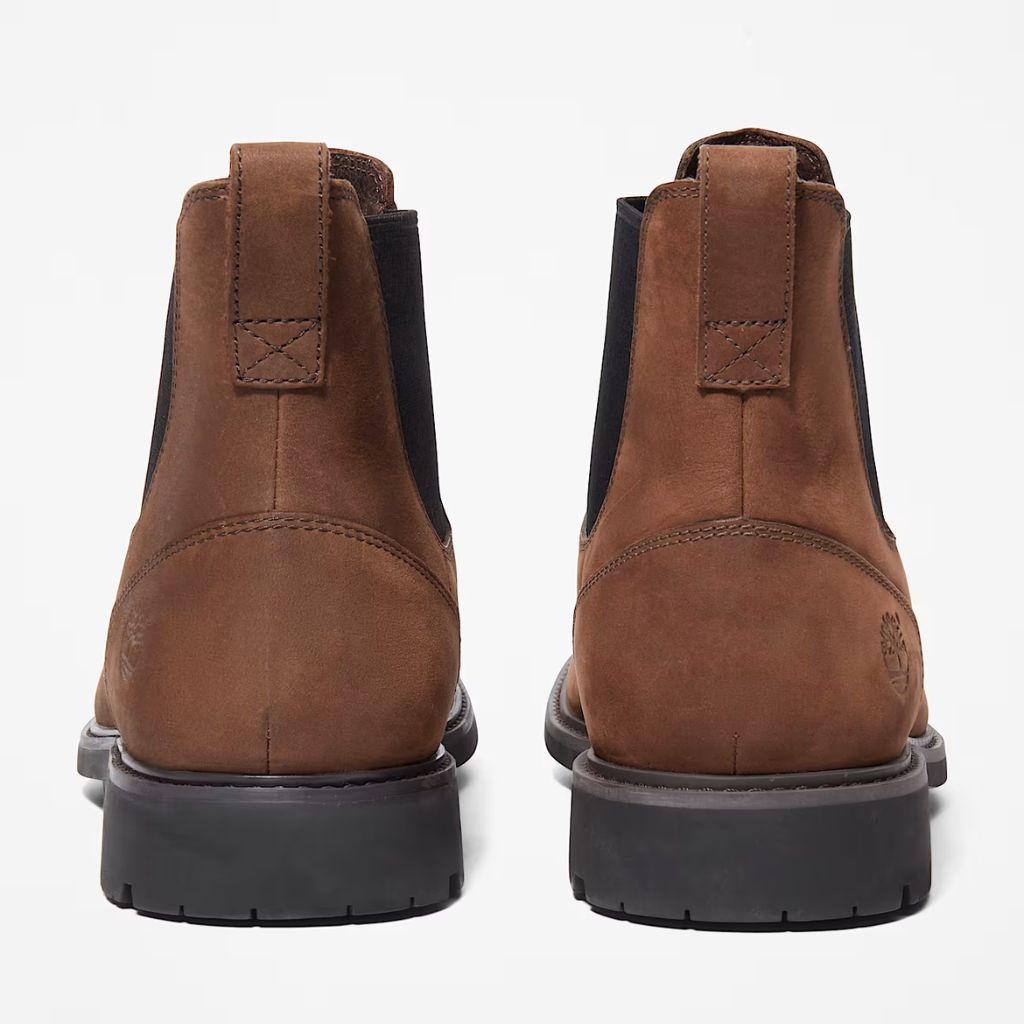 Timberland Stivaletto Beatles Chelsea Stormbucks Marrone TB05552R 242