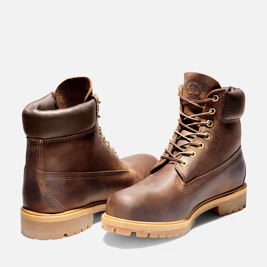 Timberland Stivaletto Stringato Marrone Scuro TB127097 214