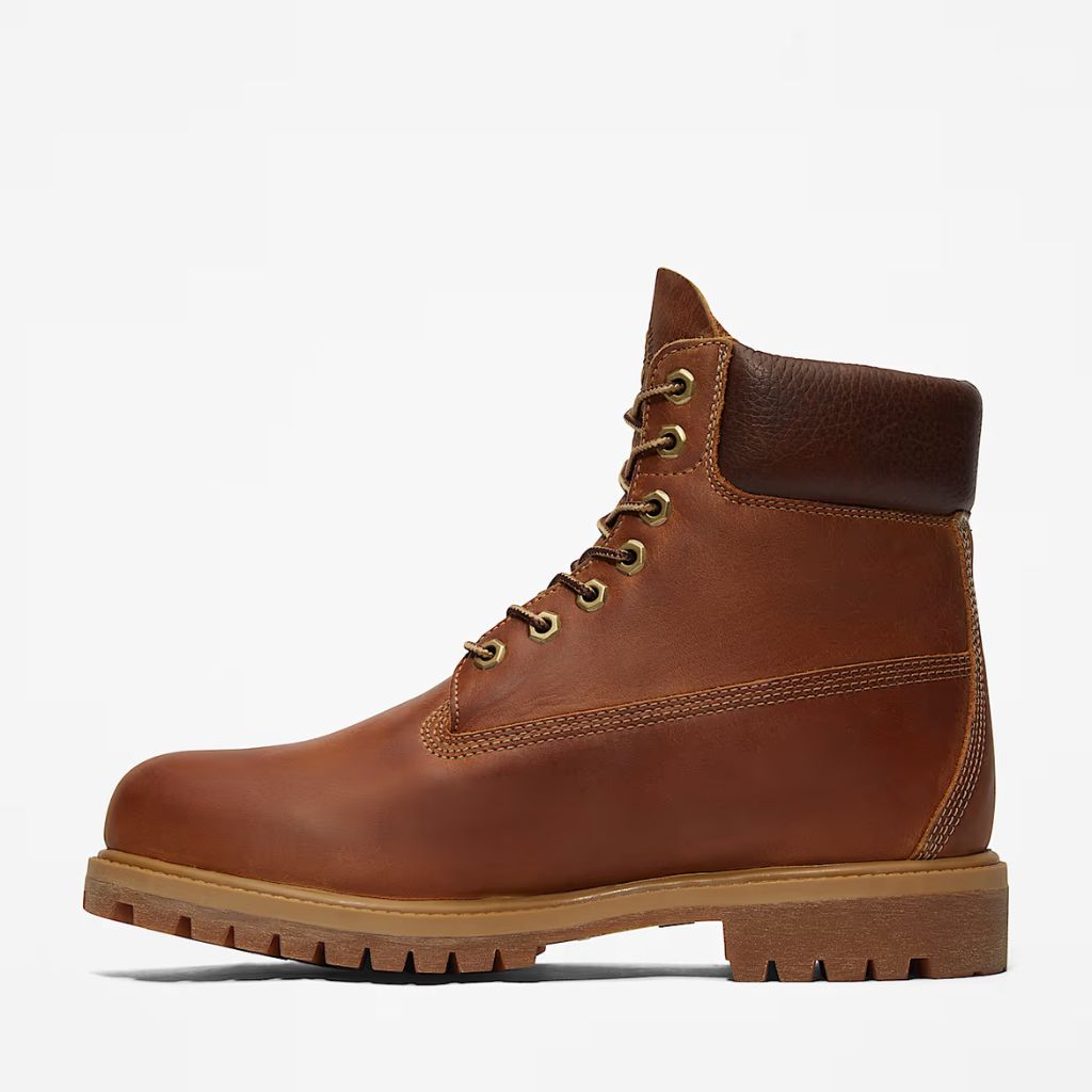 Timberland Stivaletto Stringato Marrone Cuoio TB127094 214