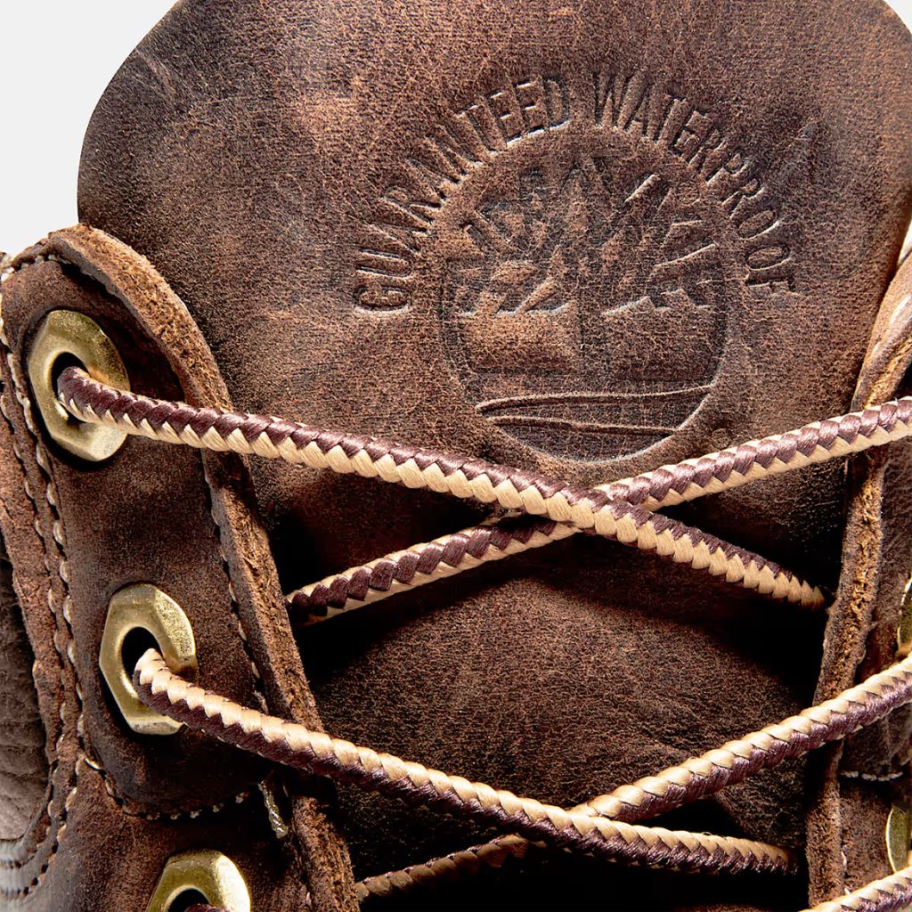Timberland Stivaletto Stringato Marrone Scuro TB127097 214