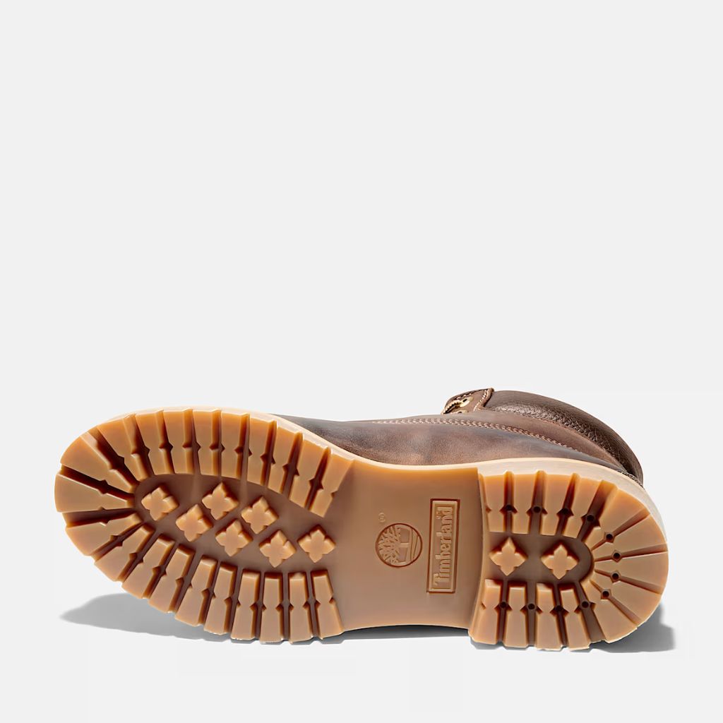 Timberland Stivaletto Stringato Marrone Scuro TB127097 214