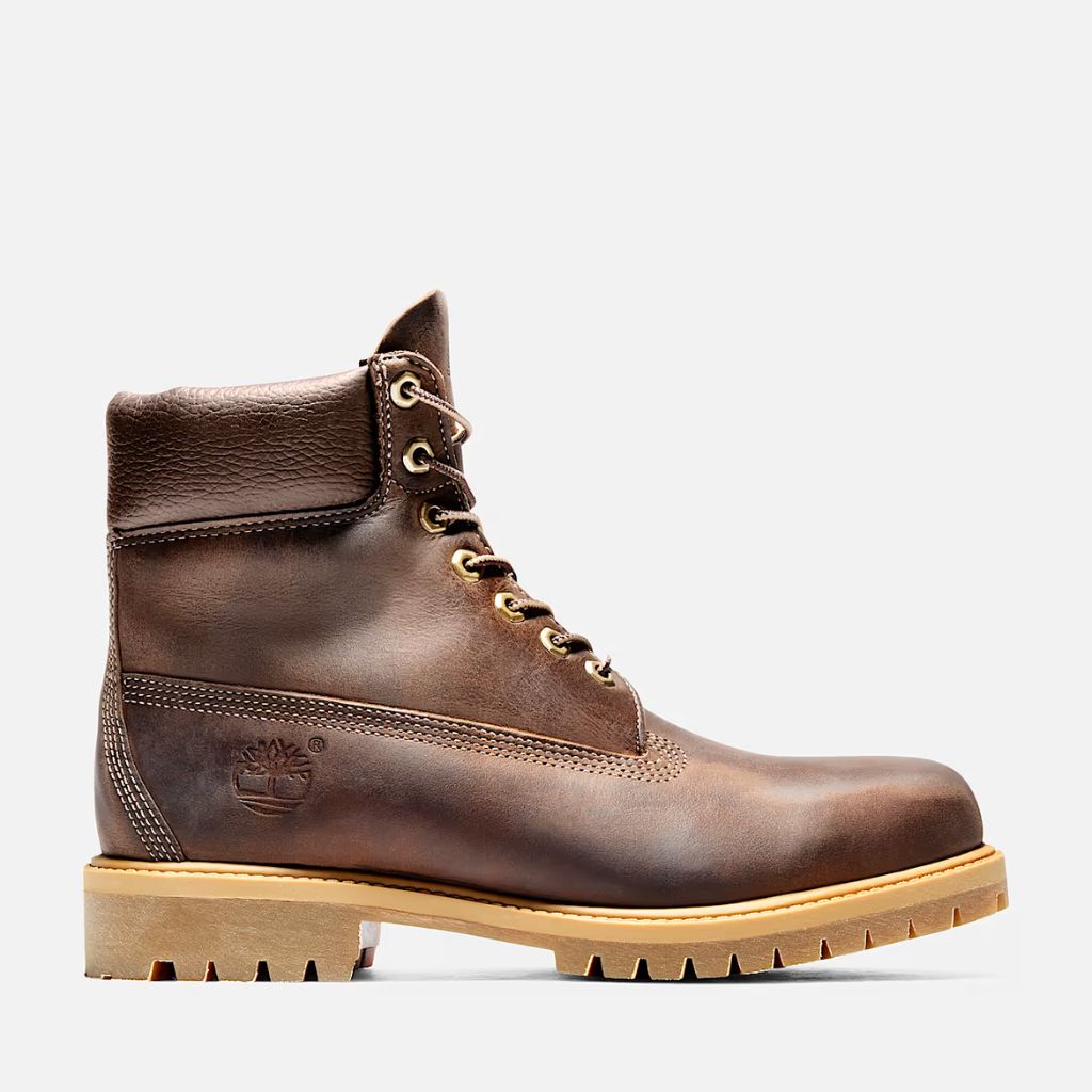 Timberland Stivaletto Stringato Marrone Scuro TB127097 214