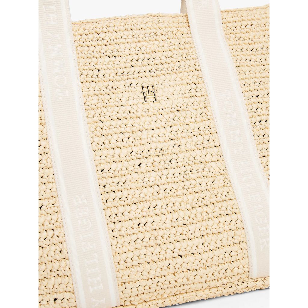 Tommy Hilfiger Borsa Mini Tote All'uncinetto AW0AW17196 AA8