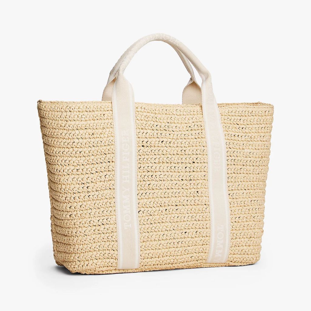 Tommy Hilfiger Borsa Mini Tote All'uncinetto AW0AW17196 AA8