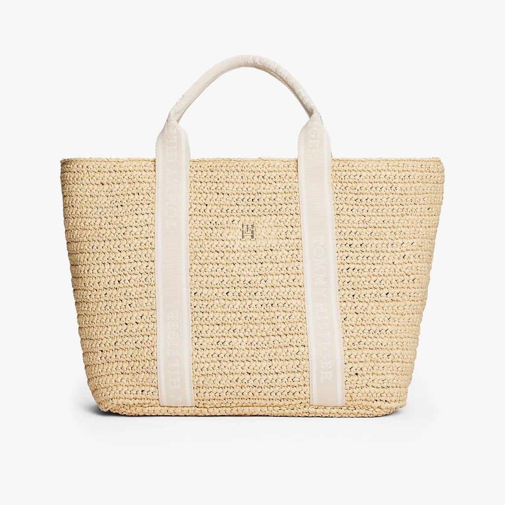 Tommy Hilfiger Borsa Mini Tote All'uncinetto AW0AW17196 AA8