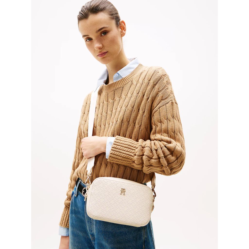 Tommy Jeans Borsa a Tracolla Beige AW0AW17221 AA8