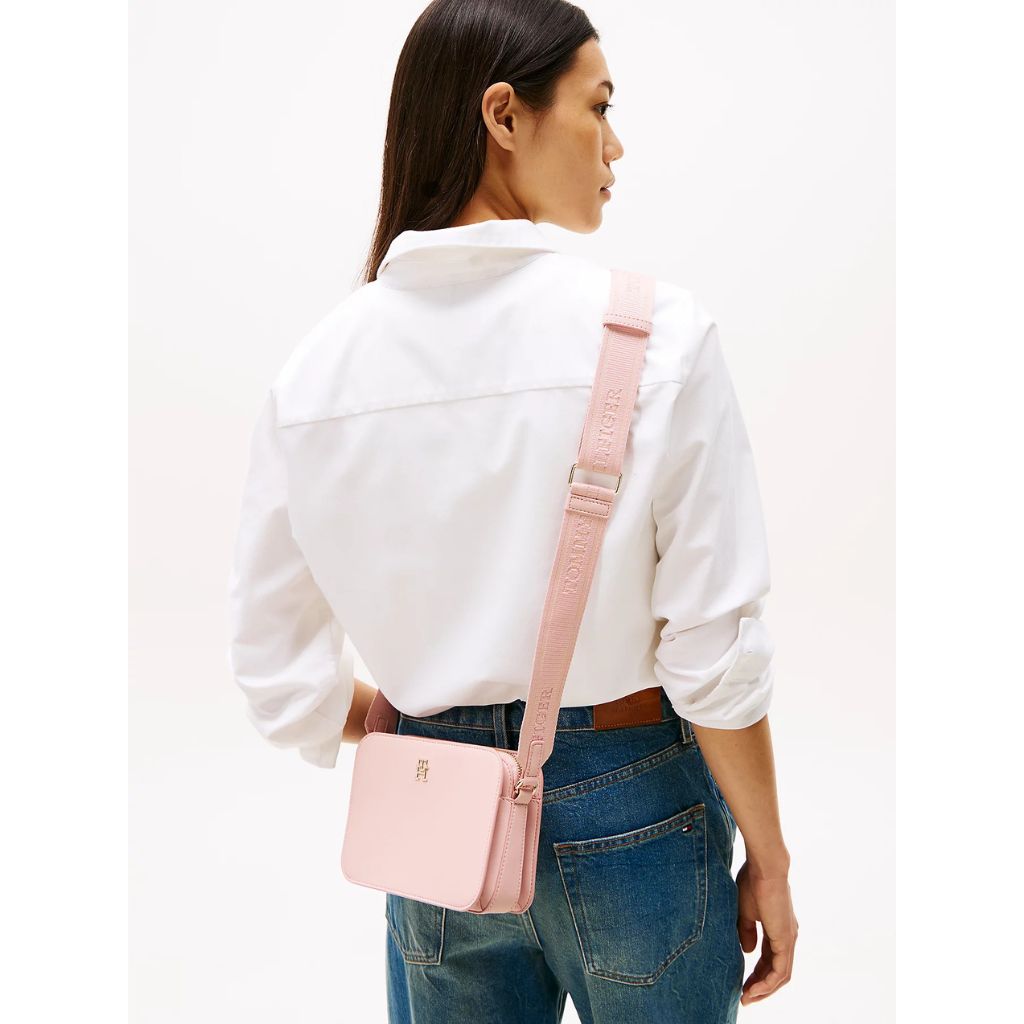 Tommy Jeans Borsa a Tracolla Rosa AW0AW17299 TQN