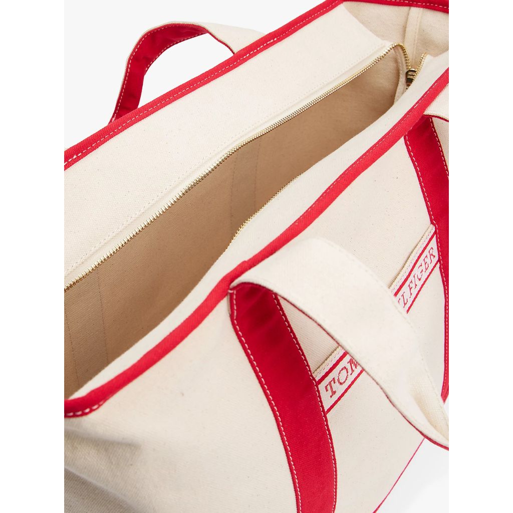 Tommy Jeans Borsa da Spiaggia Rosso AW0AW17294 XLG