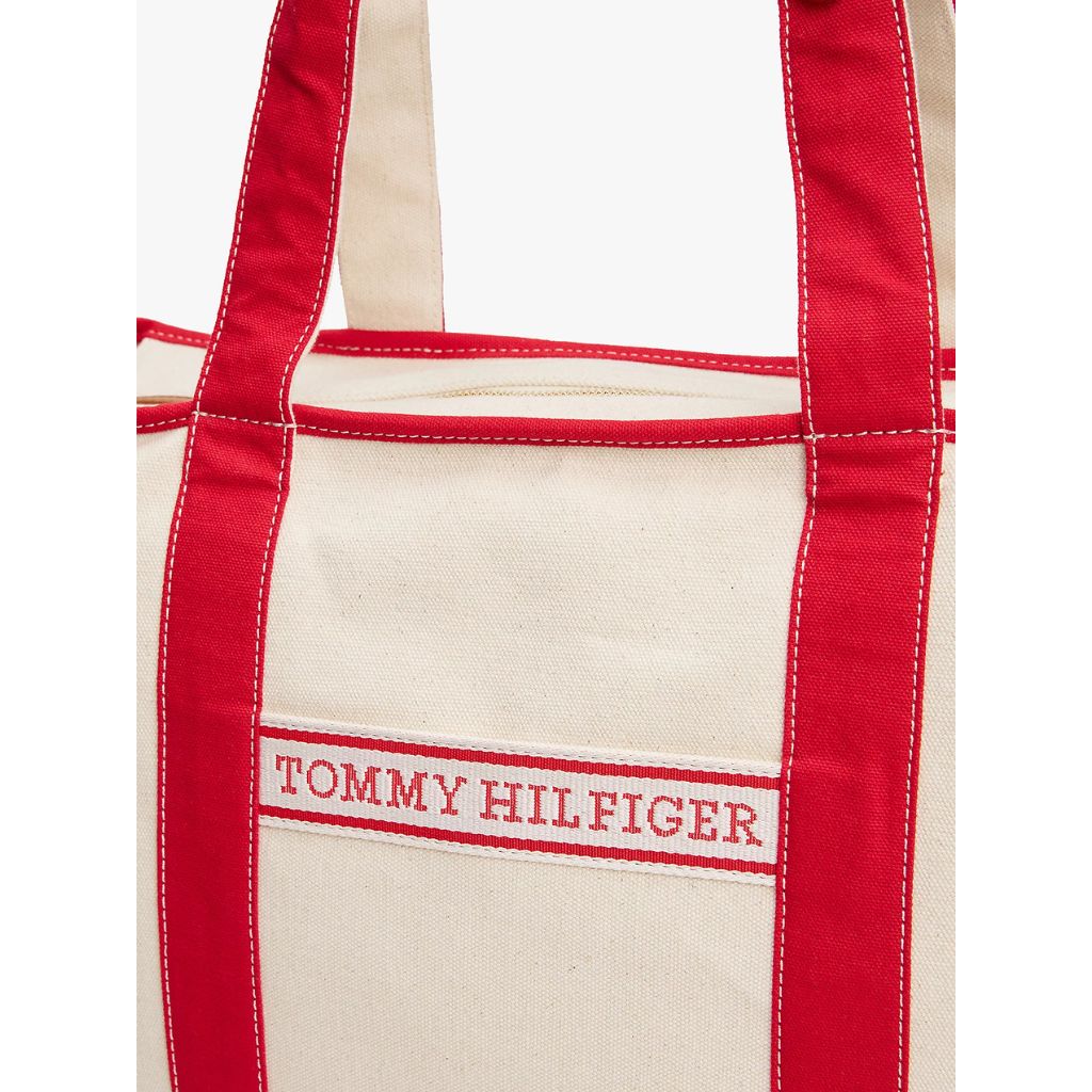 Tommy Jeans Borsa da Spiaggia Rosso AW0AW17294 XLG