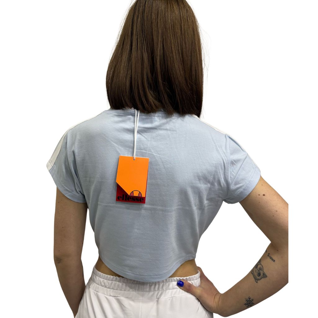 Ellesse T-shirt Crop Celeste Ehw202s25 590