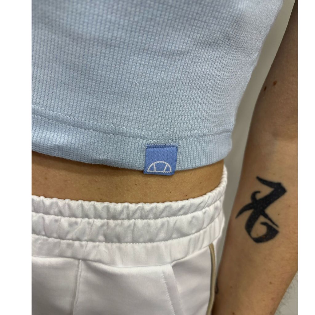 Ellesse Top a Costine Celeste Ehw204s25 590