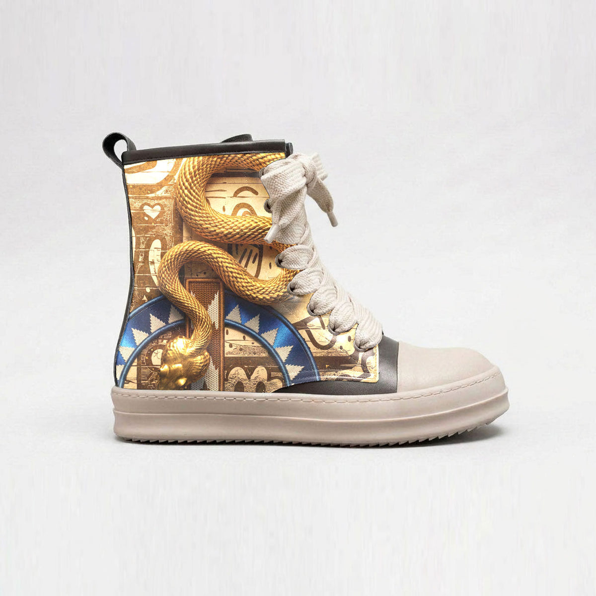 Stivaletto Alviero Rodriguez Icona Snake Gold