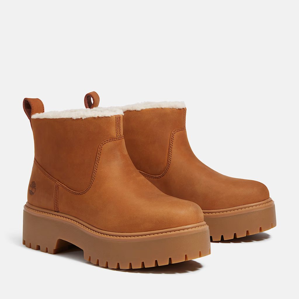 Timberland Stivaletto Platform Cuoio TB0A283G EM7