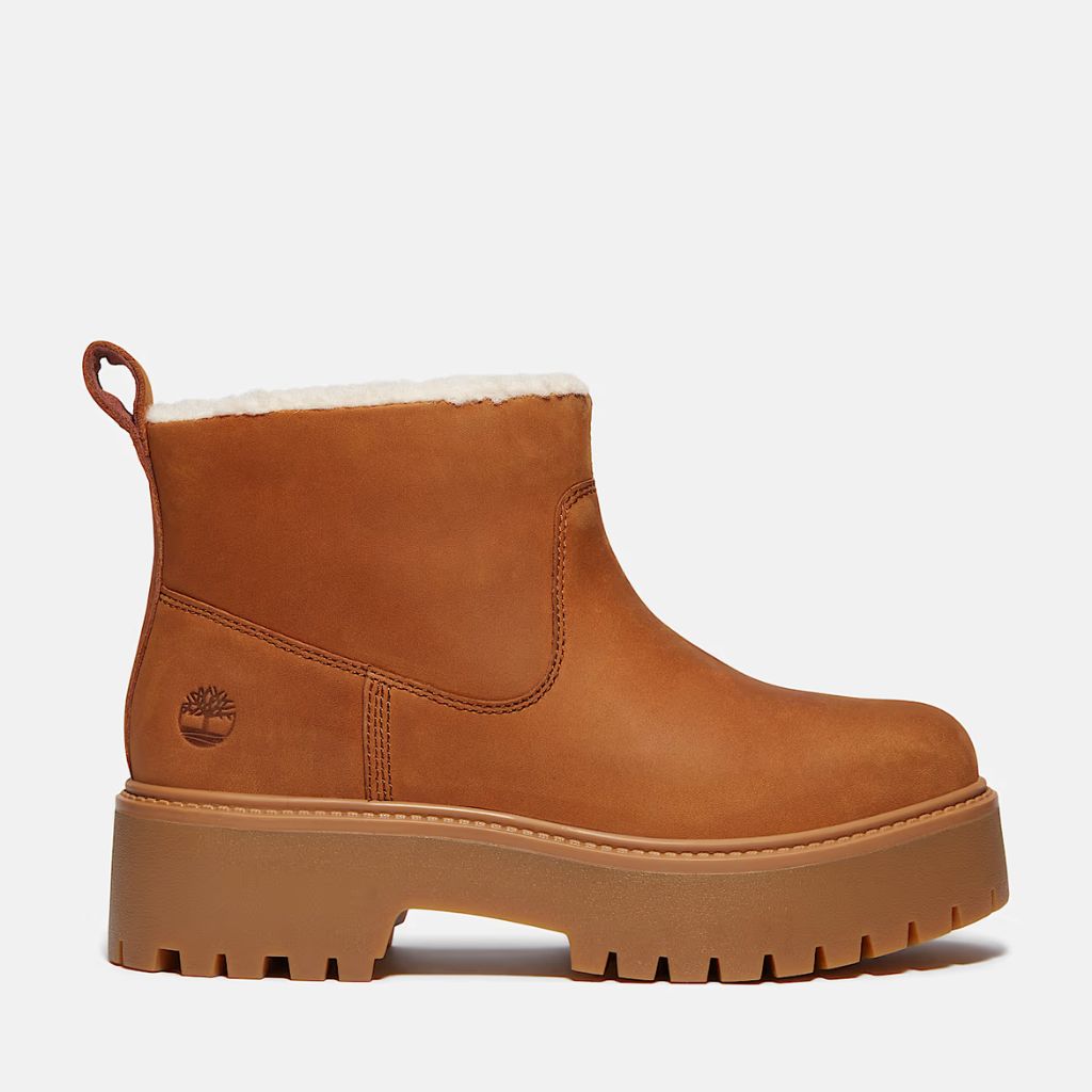 Timberland Stivaletto Platform Cuoio TB0A283G EM7