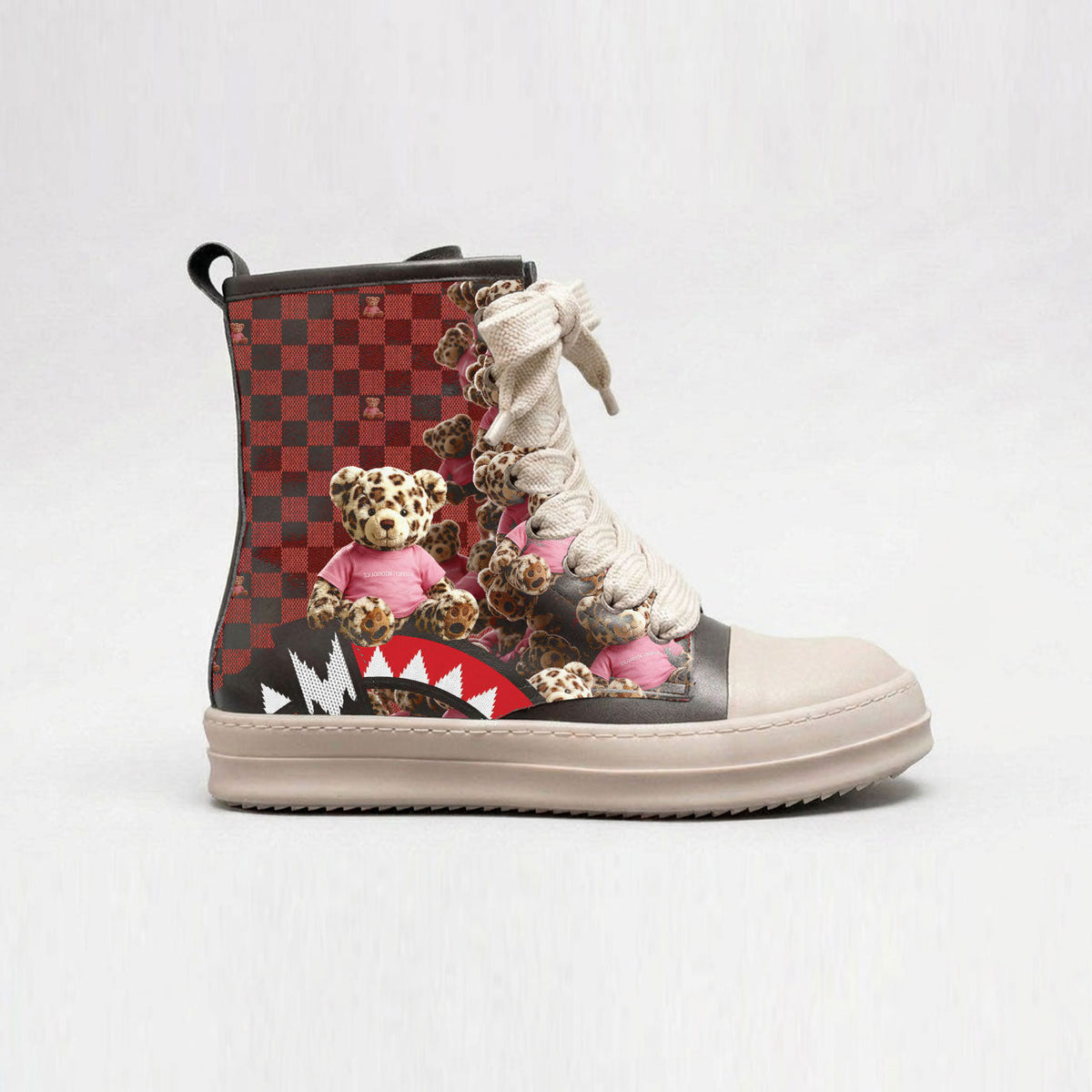 Stivaletto Alviero Rodriguez Icona Teddy Borgogna