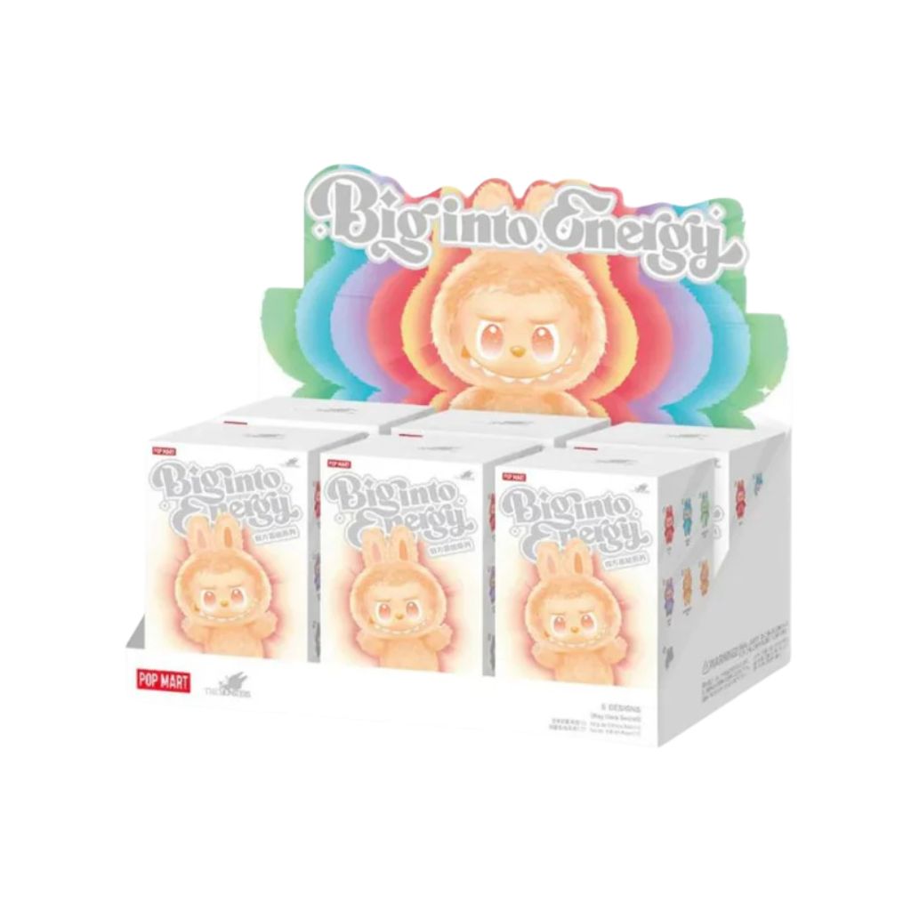 Pop Mart Labubu The Monsters Big into Energy Series Vinyl Plush Pendant (1 Blind Box)