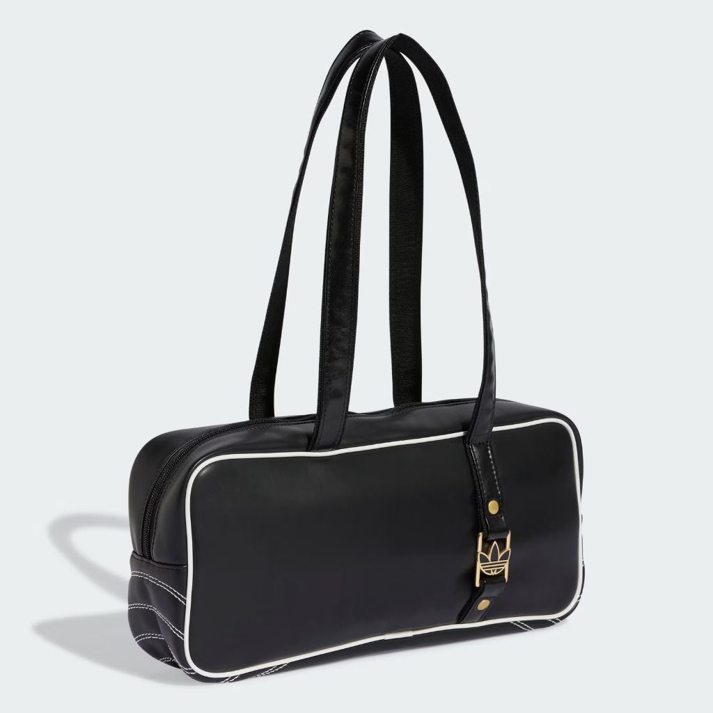 Borsa a spalla Adidas Originals Elongated Airliner nera