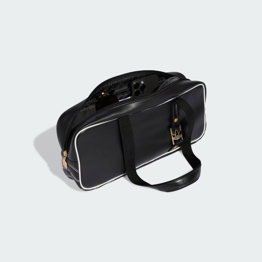 Borsa a spalla Adidas Originals Elongated Airliner nera
