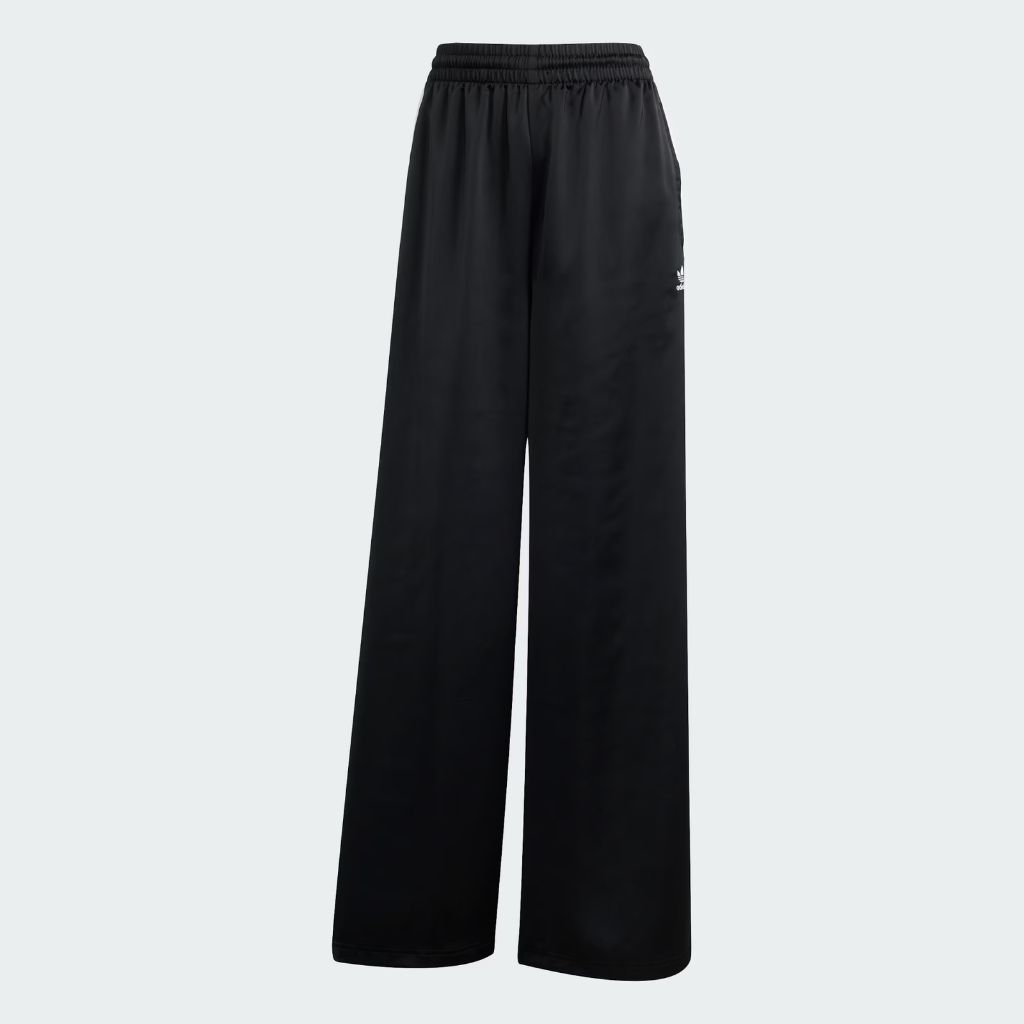 Pantalone da donna Adidas Originals nero a gamba larga
