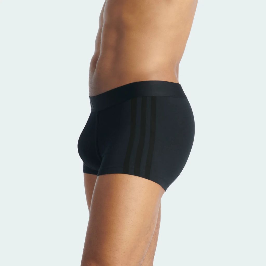 Adidas Boxer in Confezione da 2 Total Black JK3979