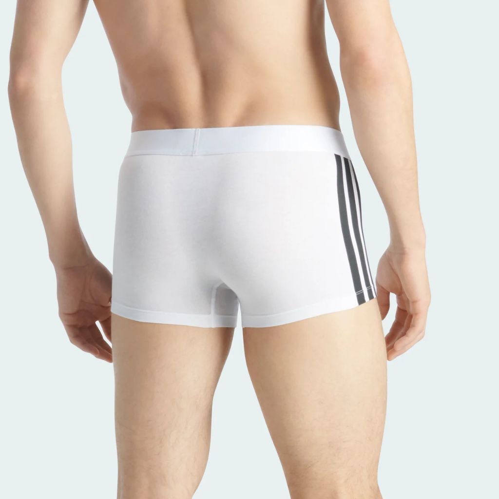 Adidas Boxer in Confezione da 2 Bianco JK3981