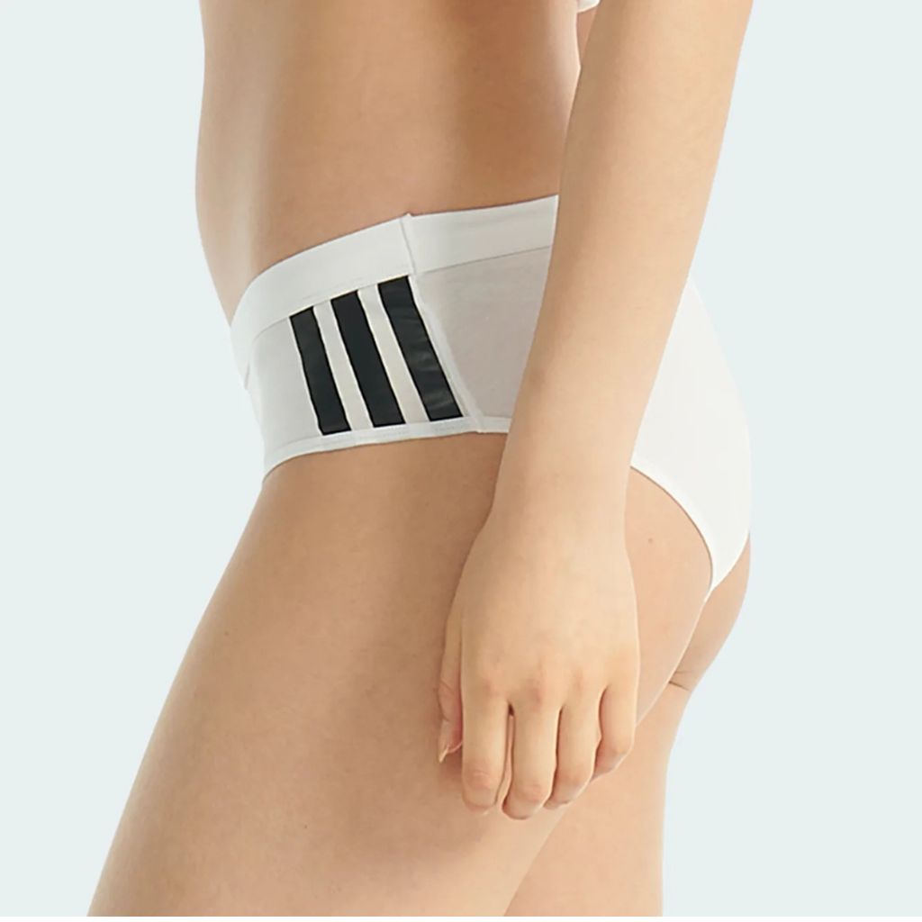 Adidas Culotte Strisce Bianco JL3515