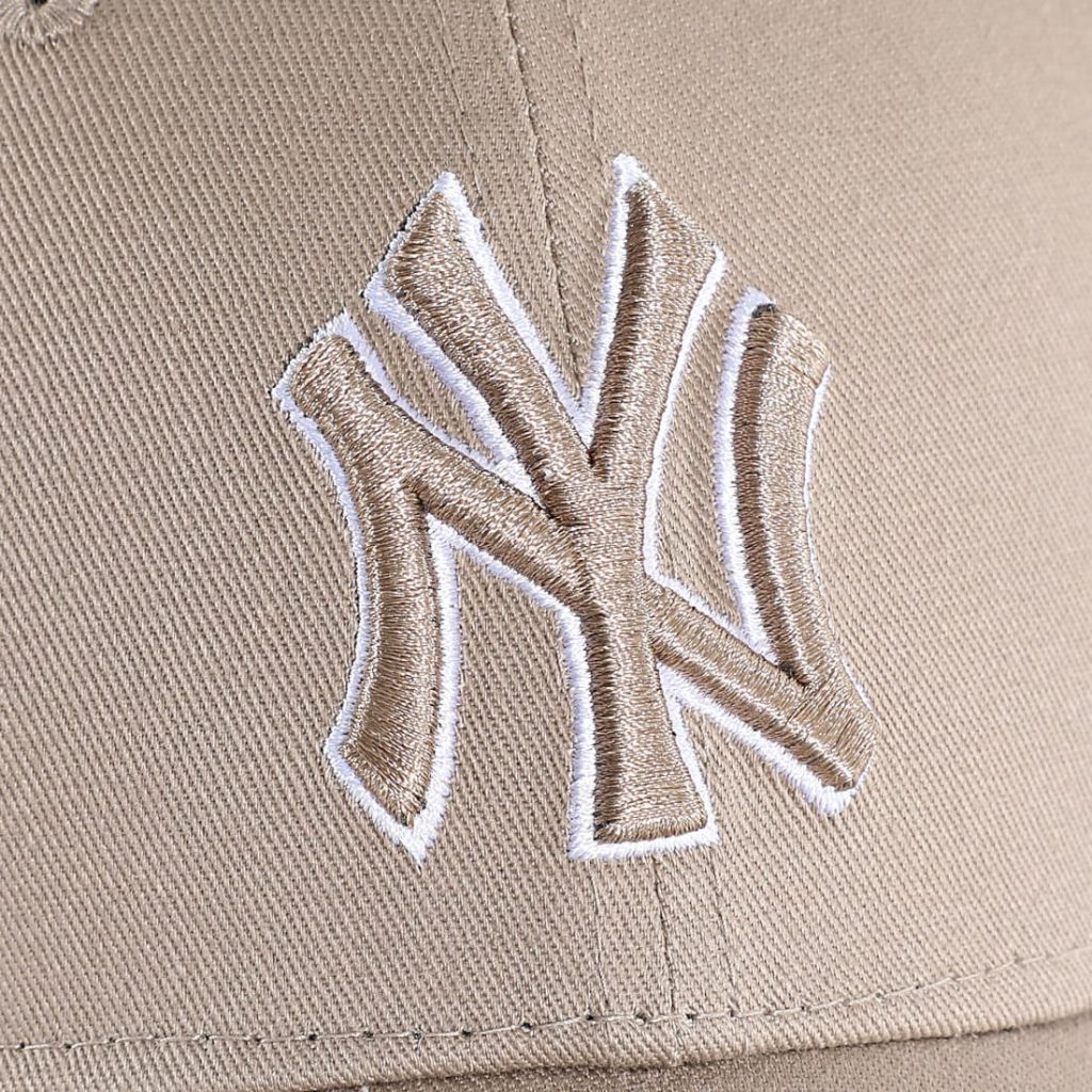 New Era Cappello New York Yankees Beige Doppio Logo 60675524
