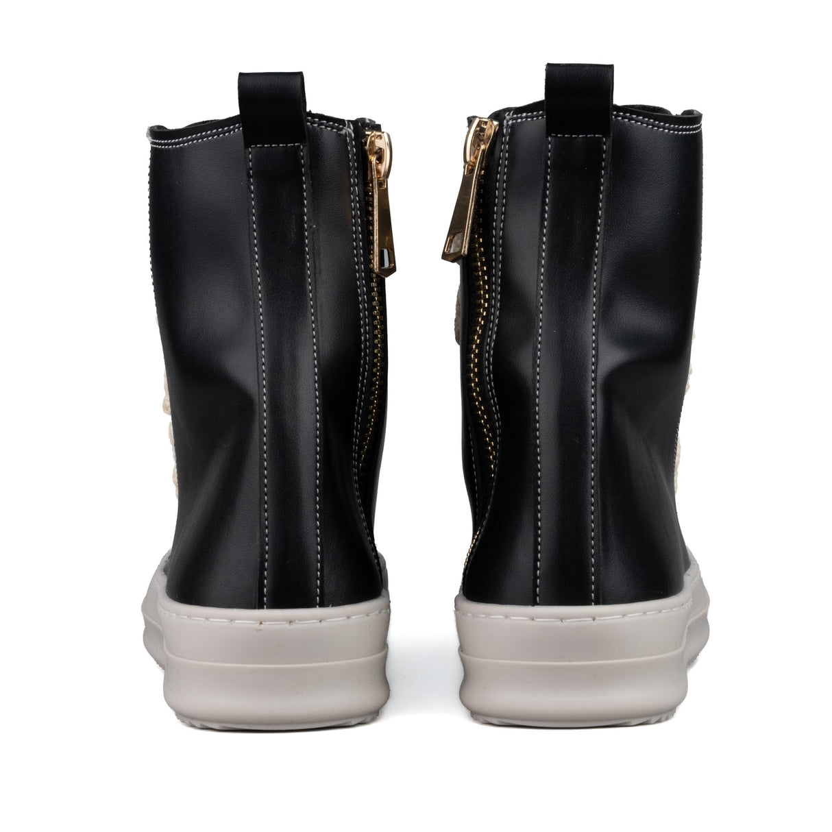 Censored RK 2 Stivaletto Nero/Oro in Pelle