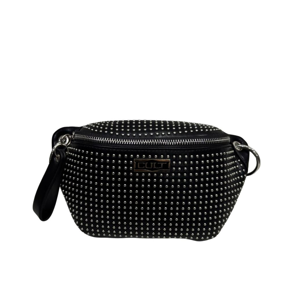 Marsupio donna Cult Joan nero in ecopelle