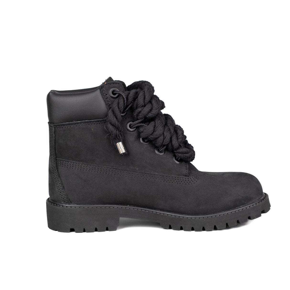 Timberland Stivaletto Stringato Nero Corda Nera 0129070011