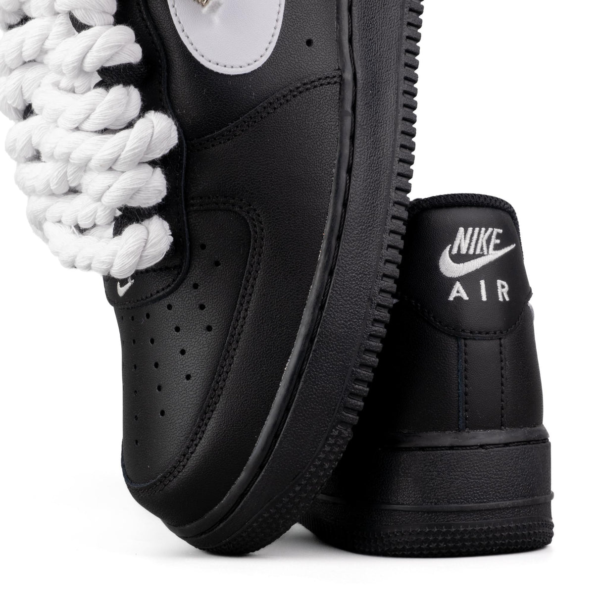 Nike Air Force 1 Black Corda Bianco FZ0627 010