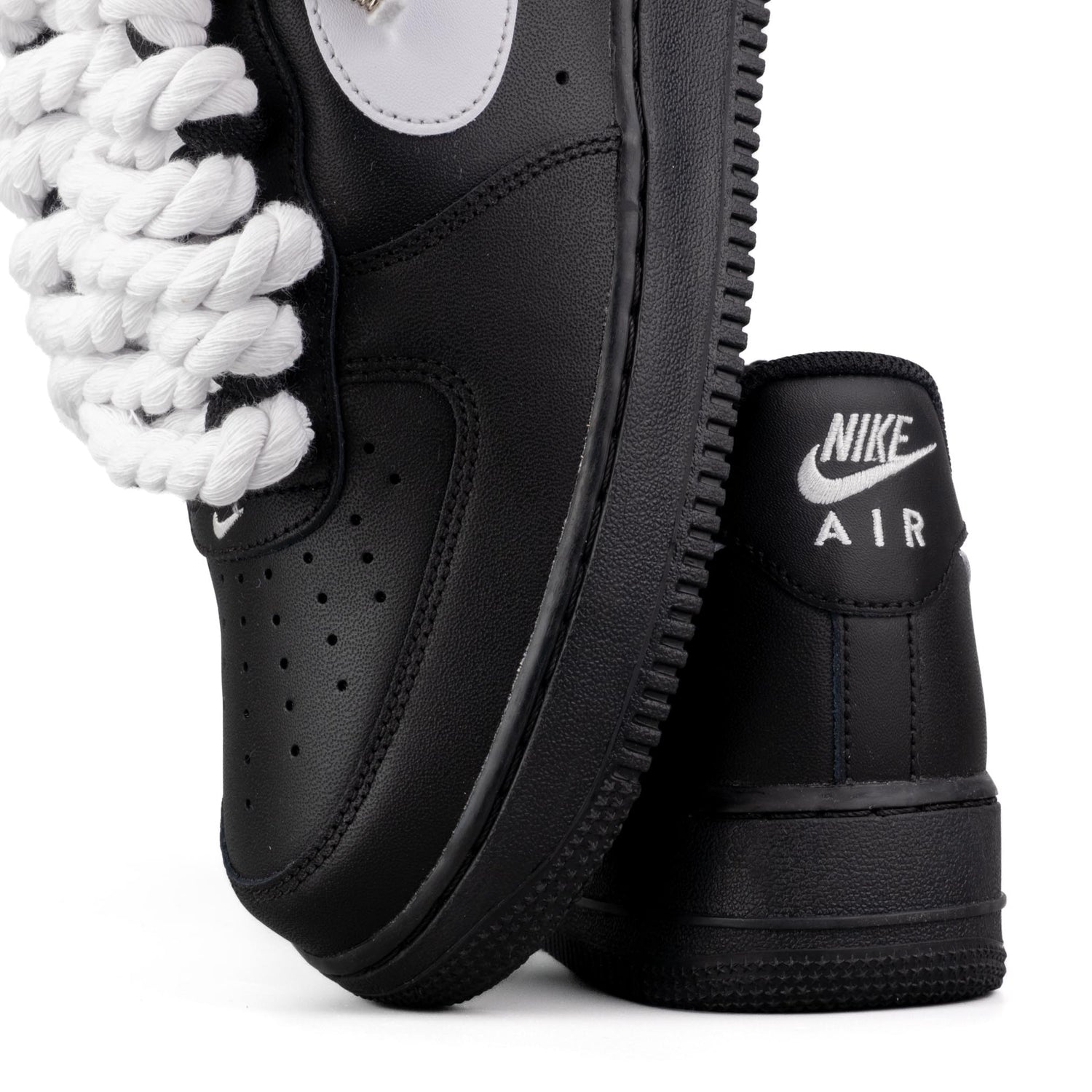 Nike Air Force 1 Black Corda Bianco FZ0627 010