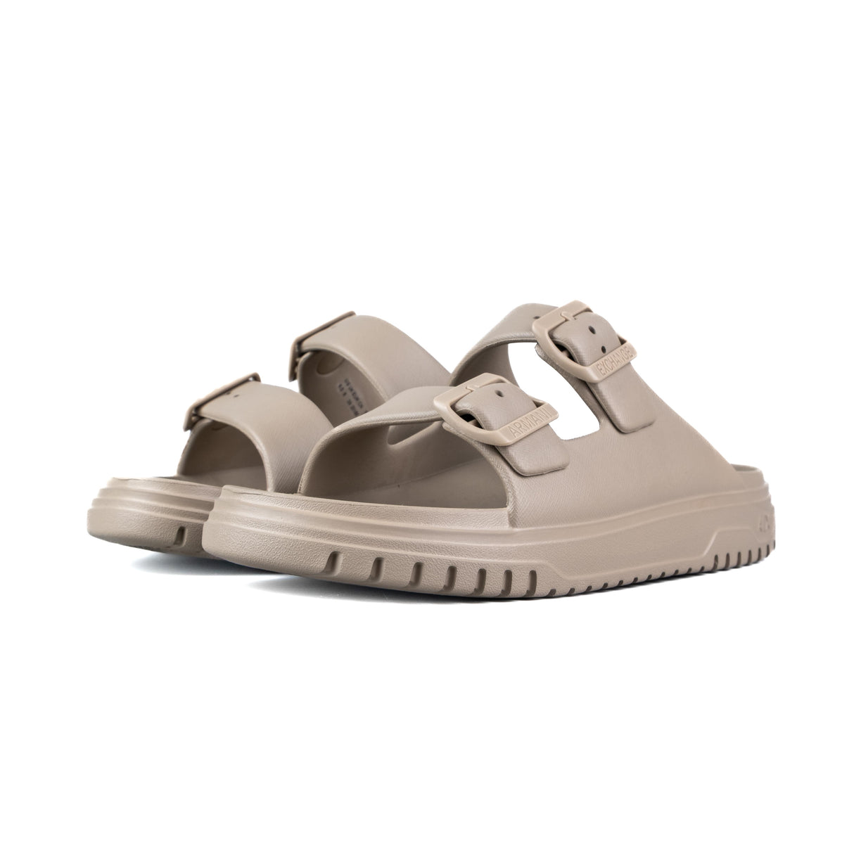 Armani Exchange Ciabatte Con Due Fibbie Beige XUP015XV821 01827