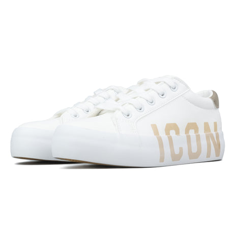 ICON Sneakers Bianco / Oro IC04757SD