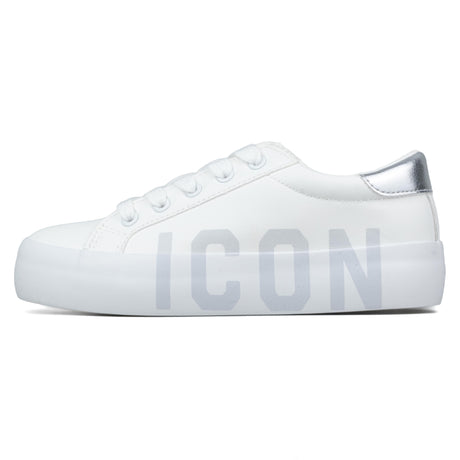 ICON Sneakers Bianco / Argento IC04757SD
