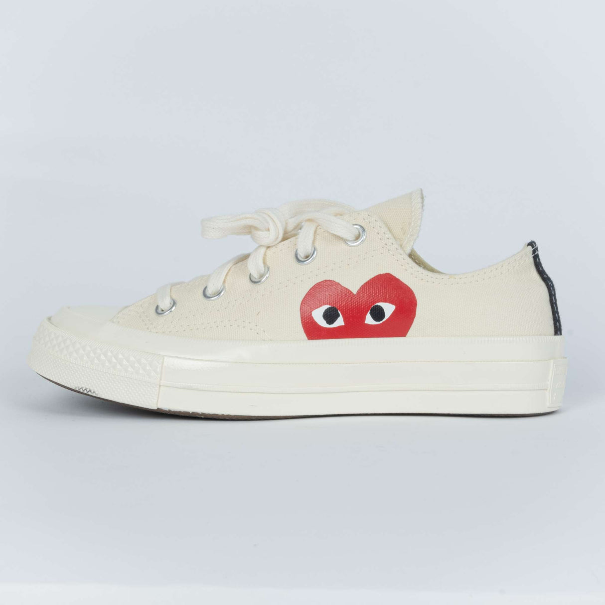 Converse x Comme des Garçons PLAY Chuck 70 Low White 150207C