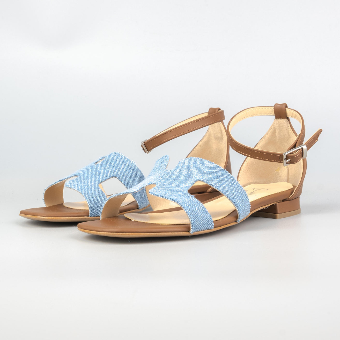 Raimond Miami Carle2 Cuoio/Denim