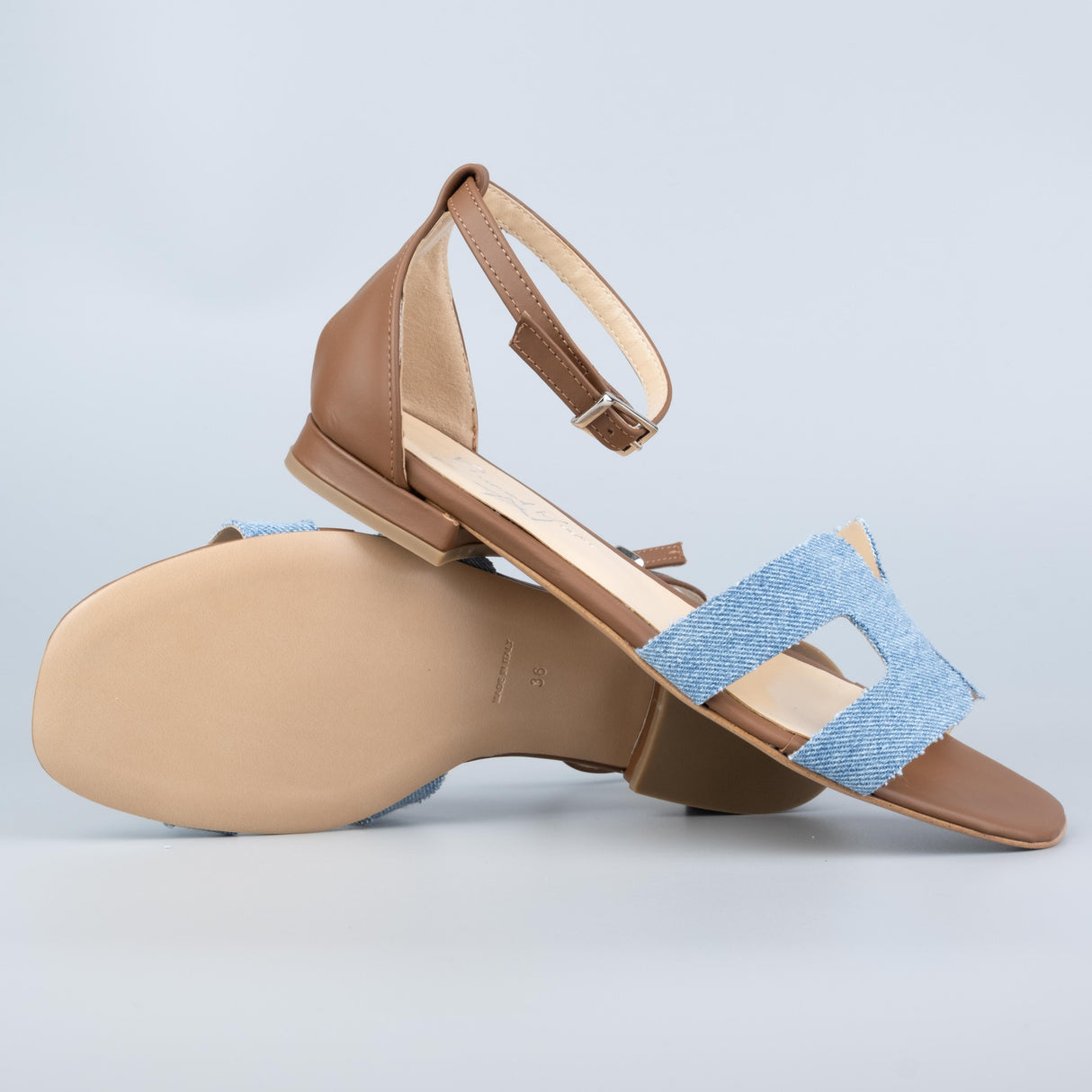 Raimond Miami Carle2 Cuoio/Denim