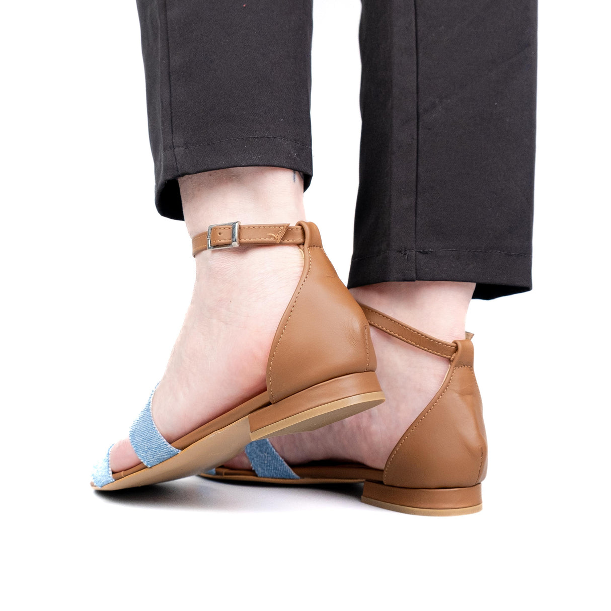 Raimond Miami Carle2 Cuoio/Denim