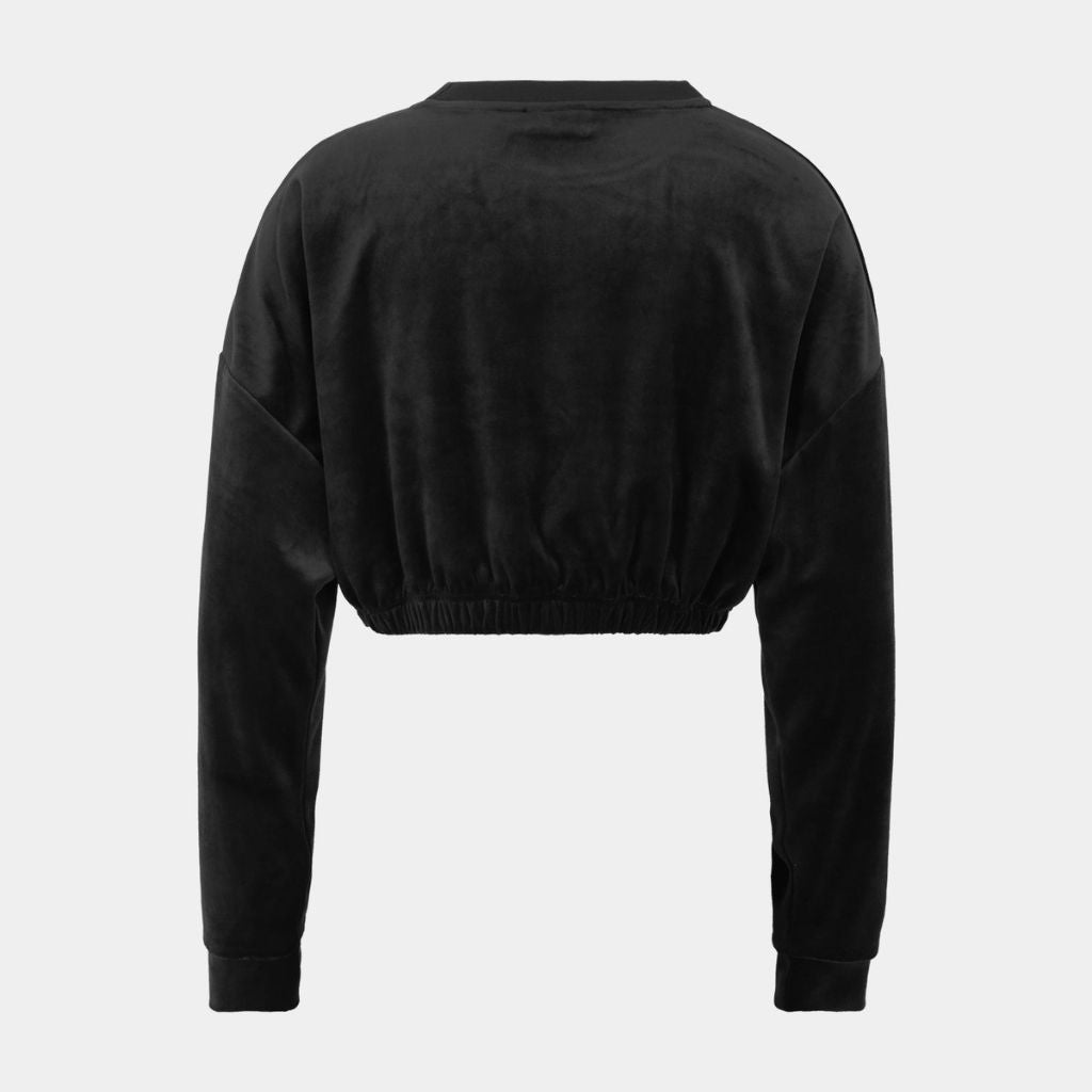 Fila Levala Cropped Velvet Black Faw0902 - 80010