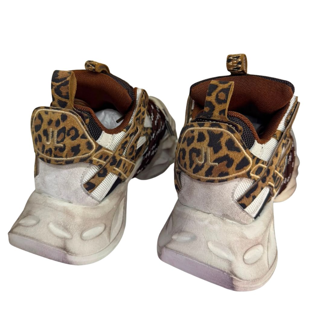 Sneaker Jammers London chunky leopardata