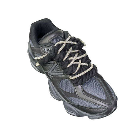 New Balance 9060 Triple Black Corda Nero e Brillantini U9060NRI