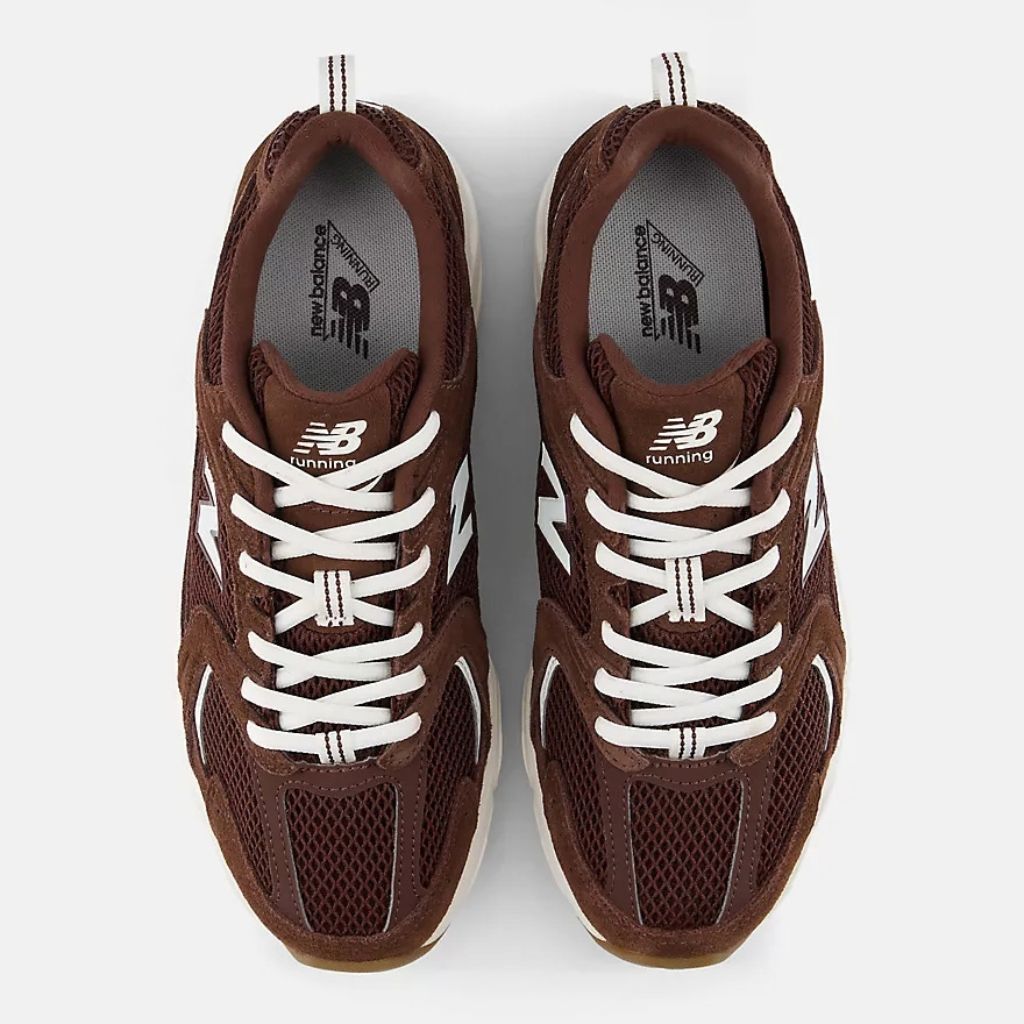 Sneaker New Balance 530 marrone camoscio