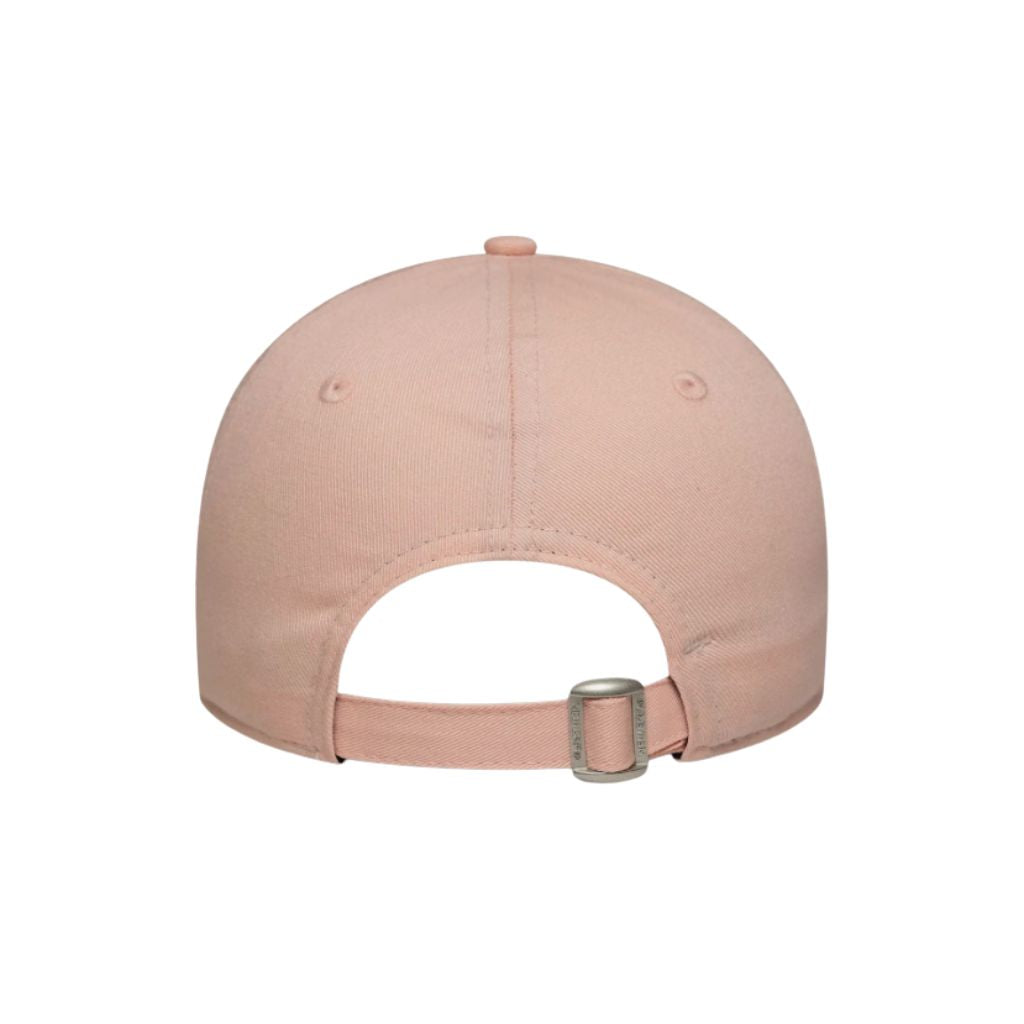 Cappellino New Era 9FORTY New York Yankees Essential rosa con logo ricamato