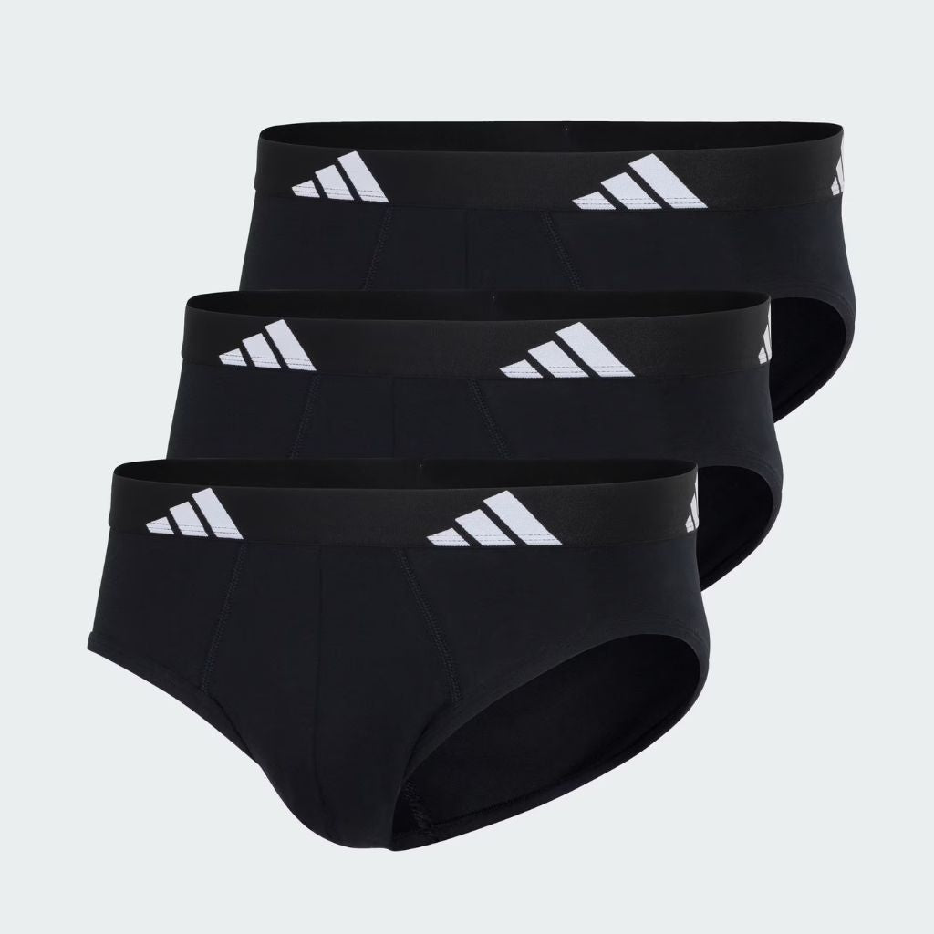 Adidas Slip in Confezione da 3 Total Black JK3936