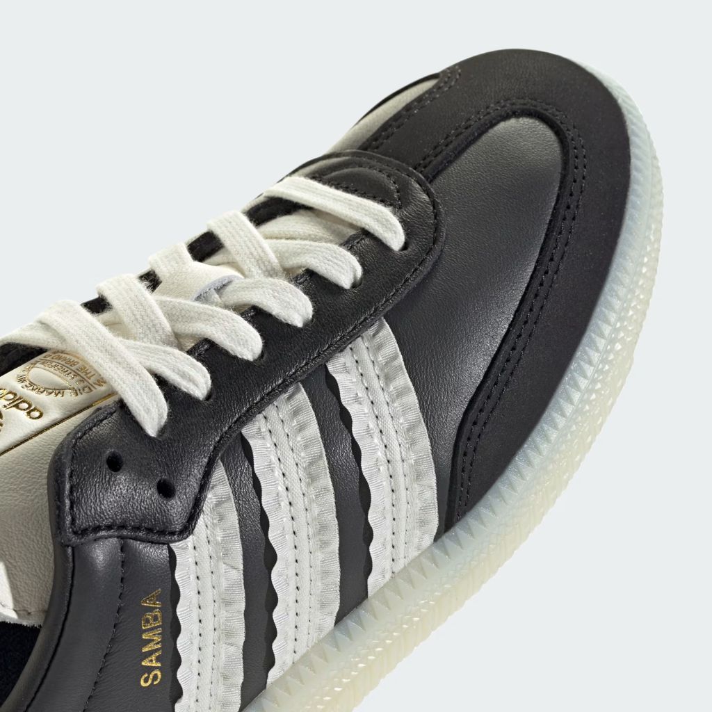 Adidas Samba Ruffle Stripes Pack Black Off White JR8831