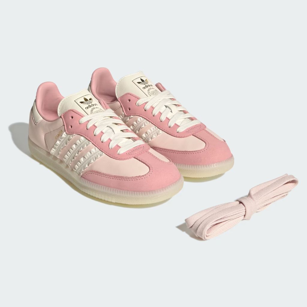 Adidas Samba Ruffle Stripes Pack Wonder Mauve JR8830