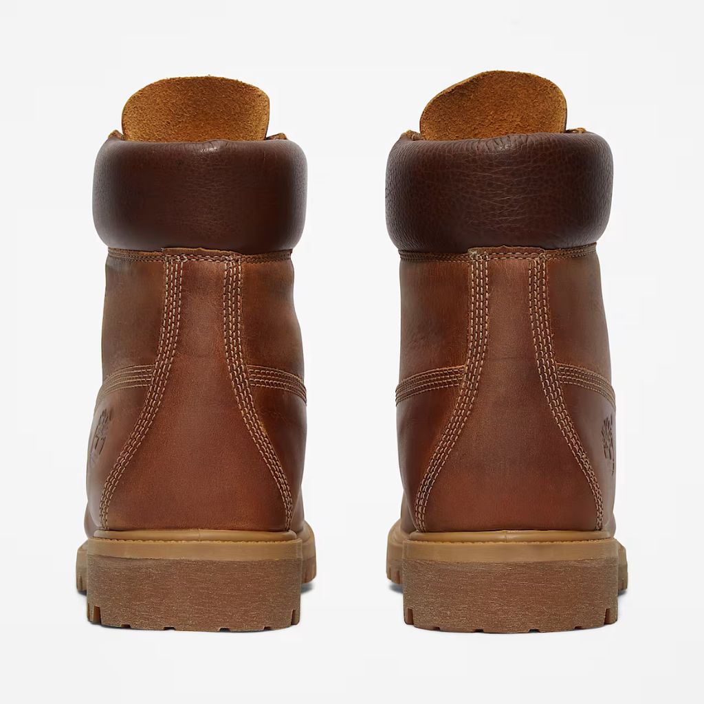 Timberland Stivaletto Stringato Marrone Cuoio TB127094 214