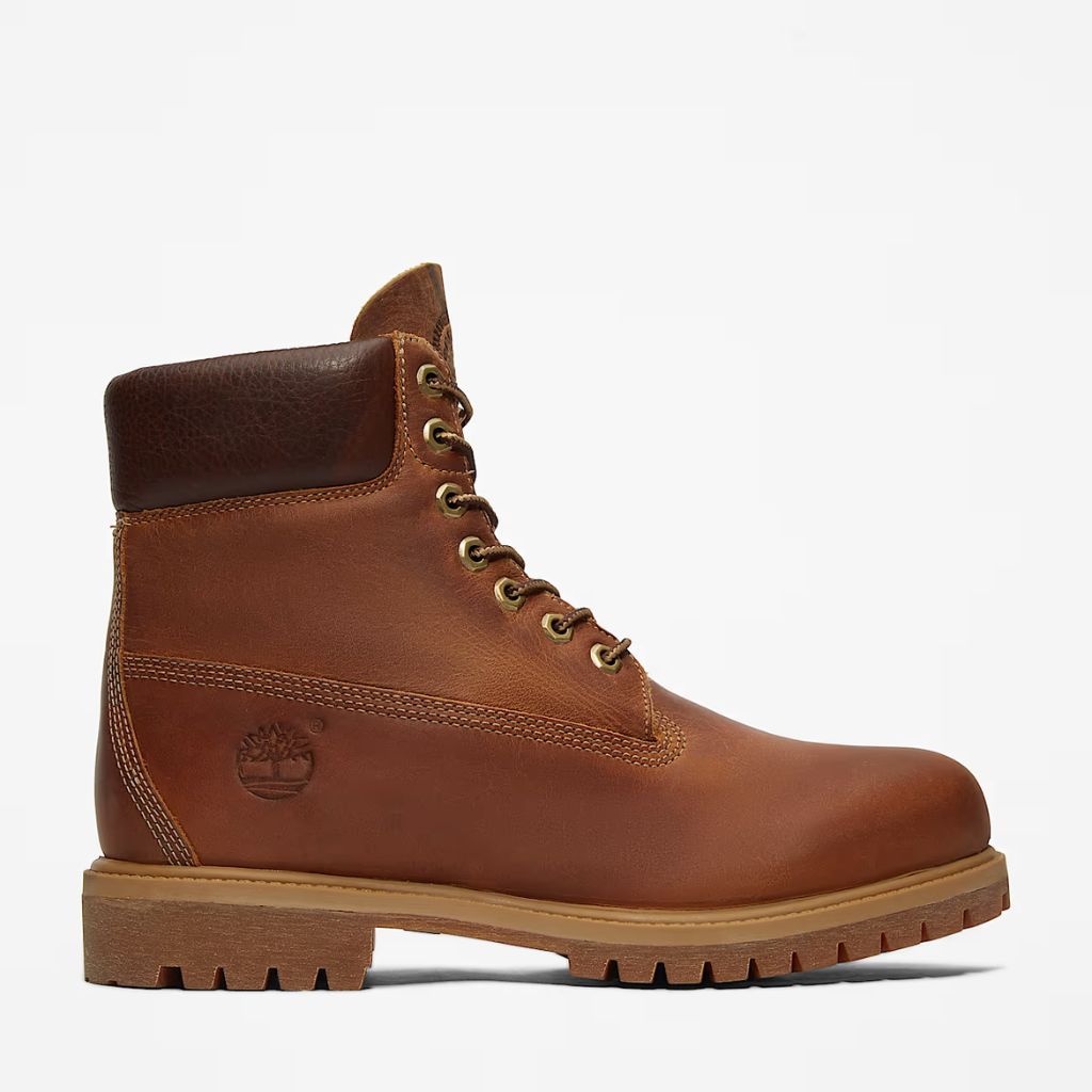 Timberland Stivaletto Stringato Marrone Cuoio TB127094 214