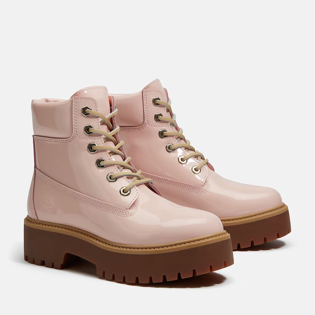 Timberland Stivaletto Platform Stone Street Rosa TB0A2H3C A5H